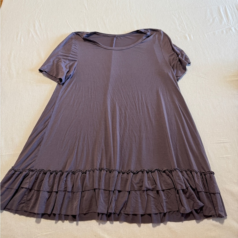Unknown Brand and Size Women Purple‎ Tunic